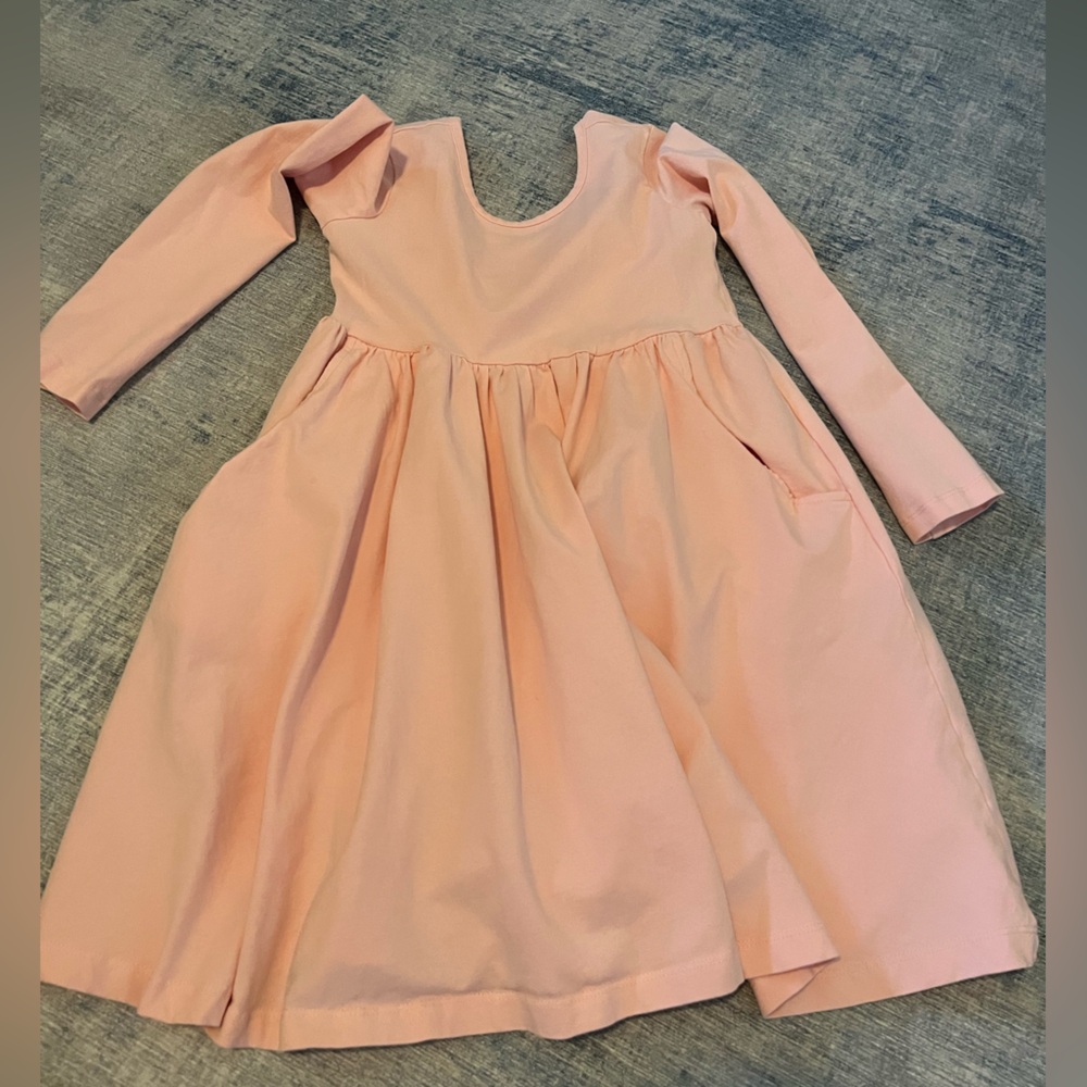 Hanna Andersson girls swing dress size 120 (6/7)